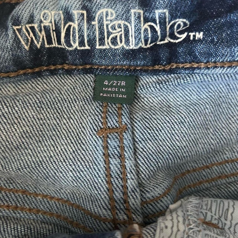 Wild Fable High-Waist Stretchy Denim Shorts – Size 4/27 - Picture 6 of 8